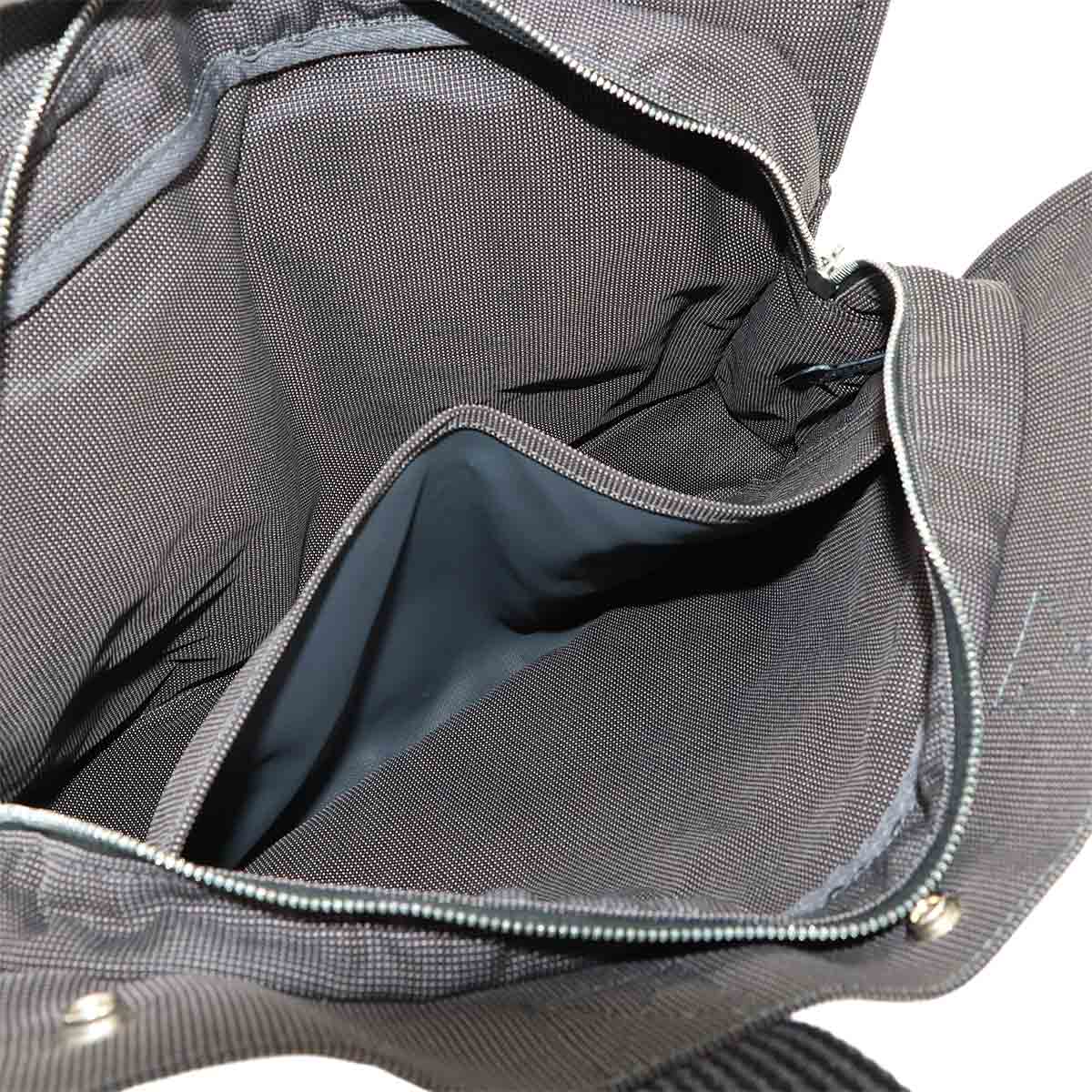 Herline Tote MM Bag Canvas Gray Unisex Purse