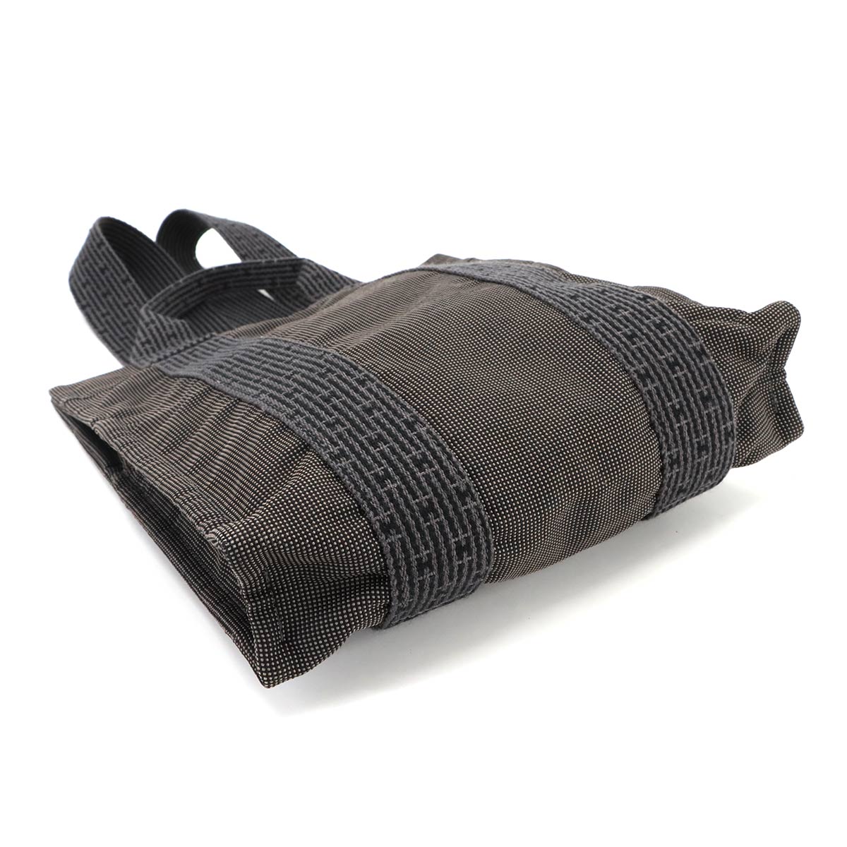 Her Line Ad PM Backpack Canvas Gray Purse