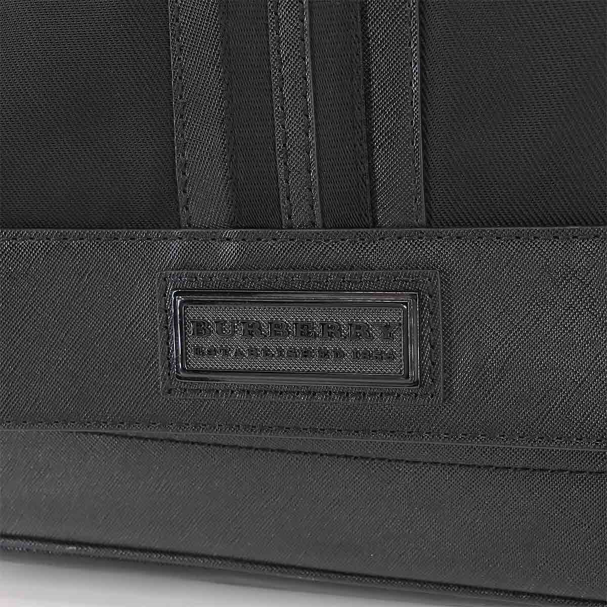 Messenger Bag Canvas Leather Black Purse