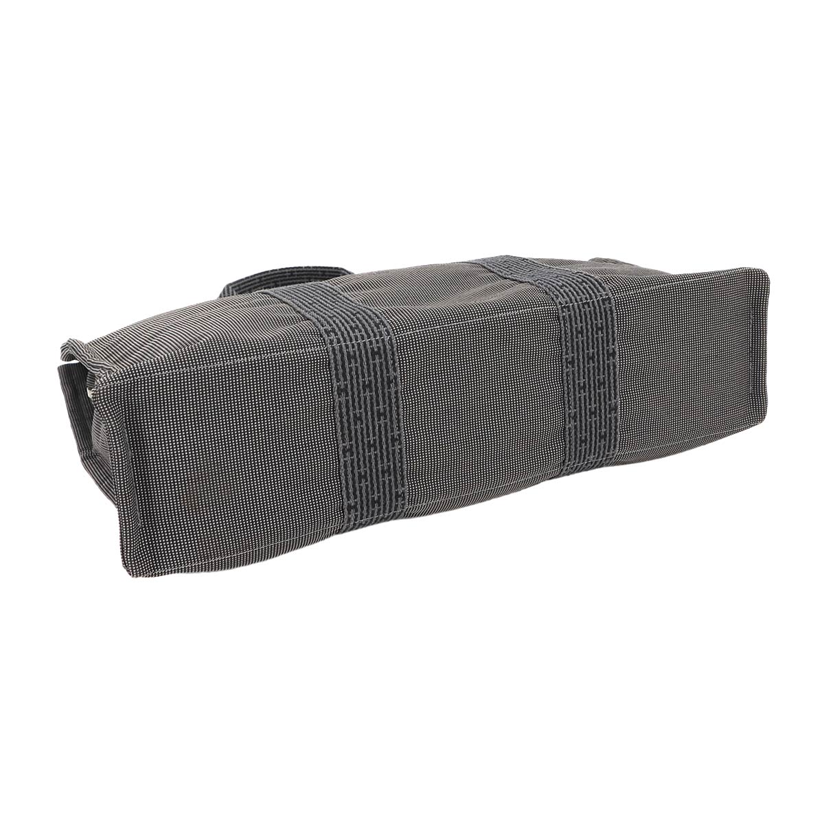 Herline Tote MM Bag Canvas Gray Unisex Purse