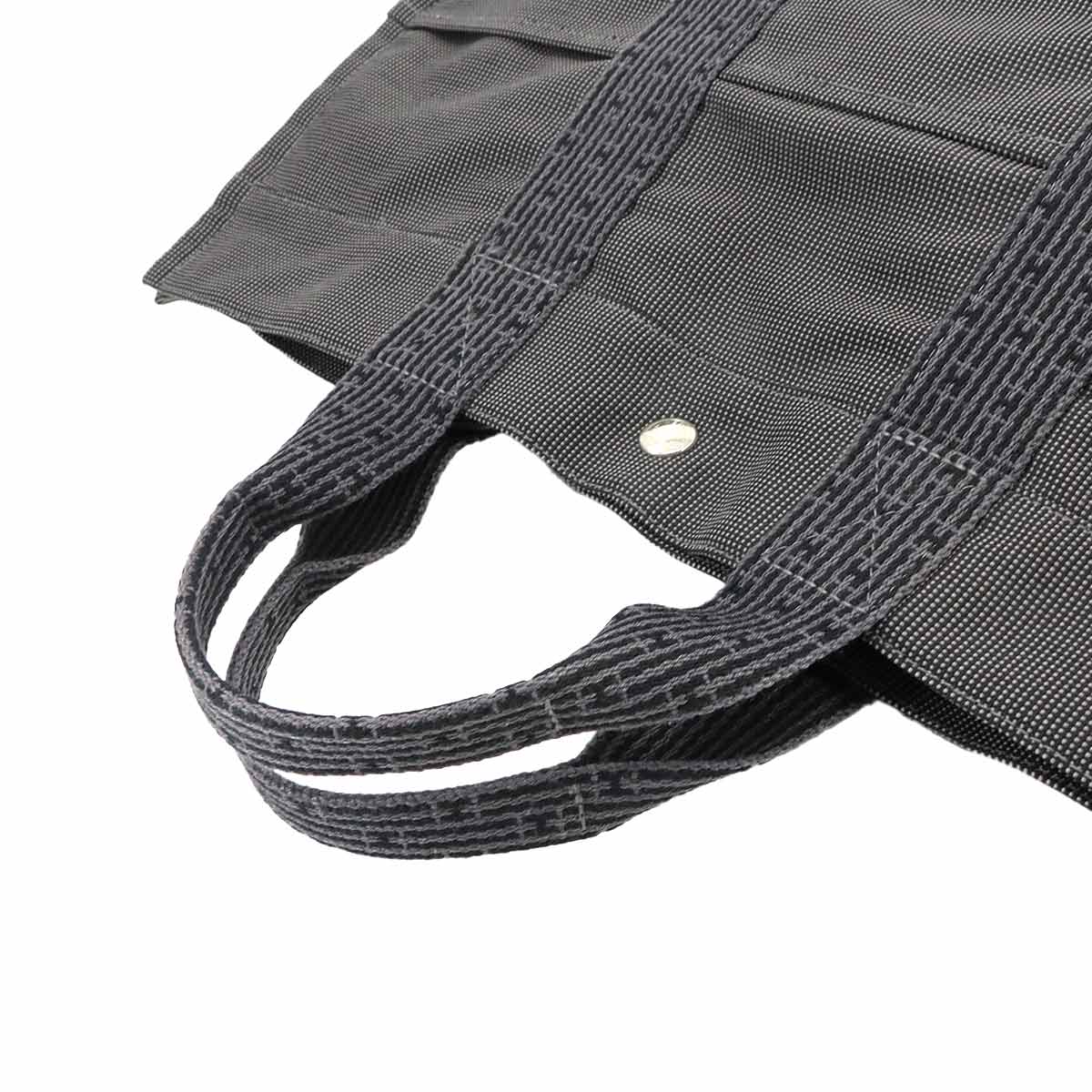 Herline Tote MM Bag Canvas Gray Unisex Purse