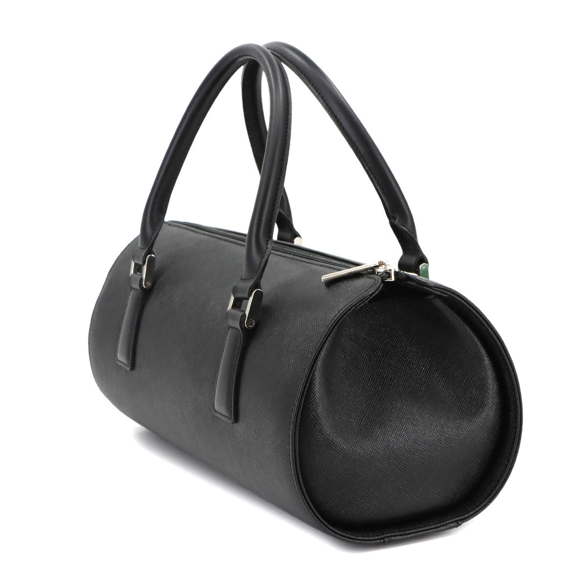 Hand Bag Leather Black Purse