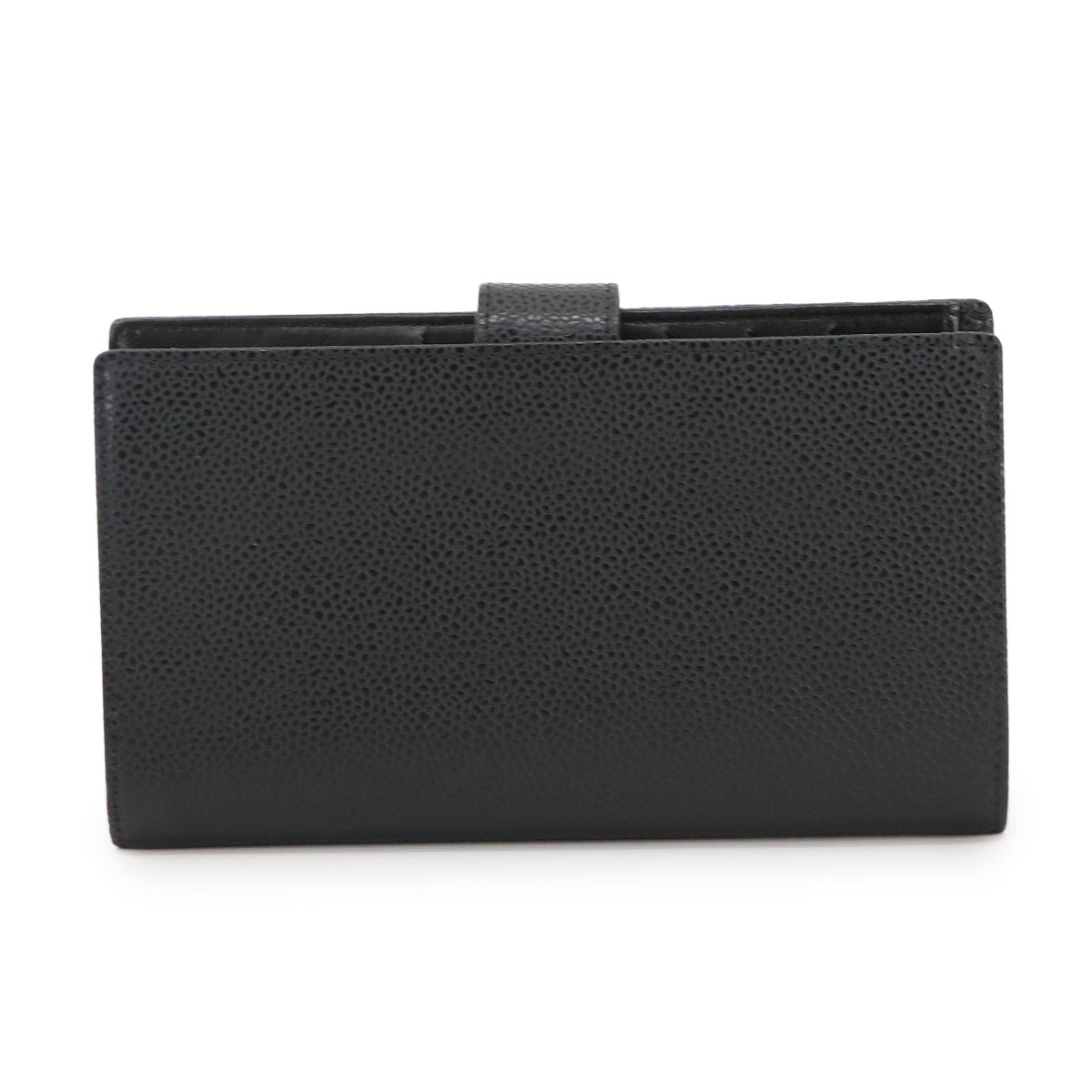 Long Wallet Leather Black A13498 Coco Logos