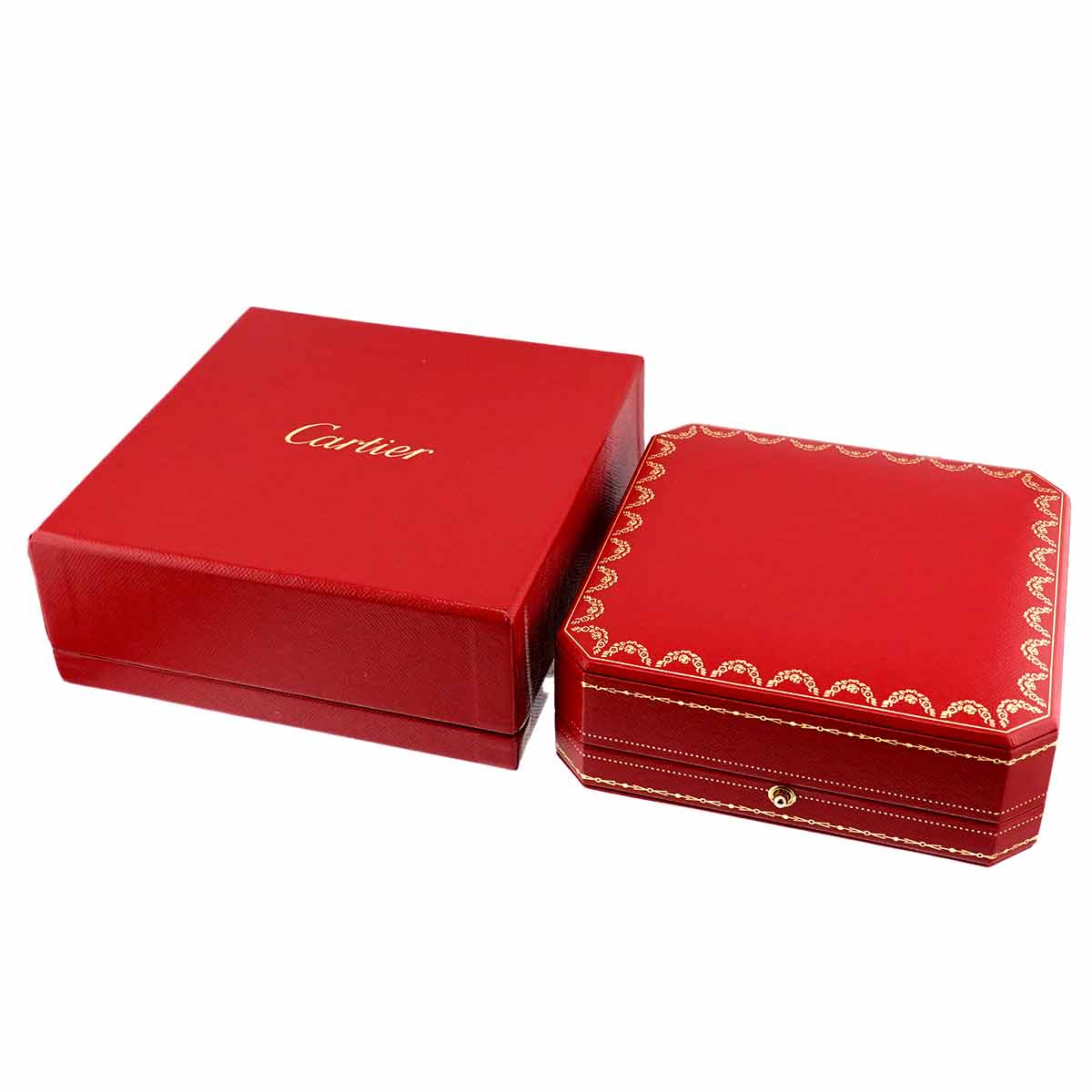 C Heart Diamond Necklace 18K White Gold 750