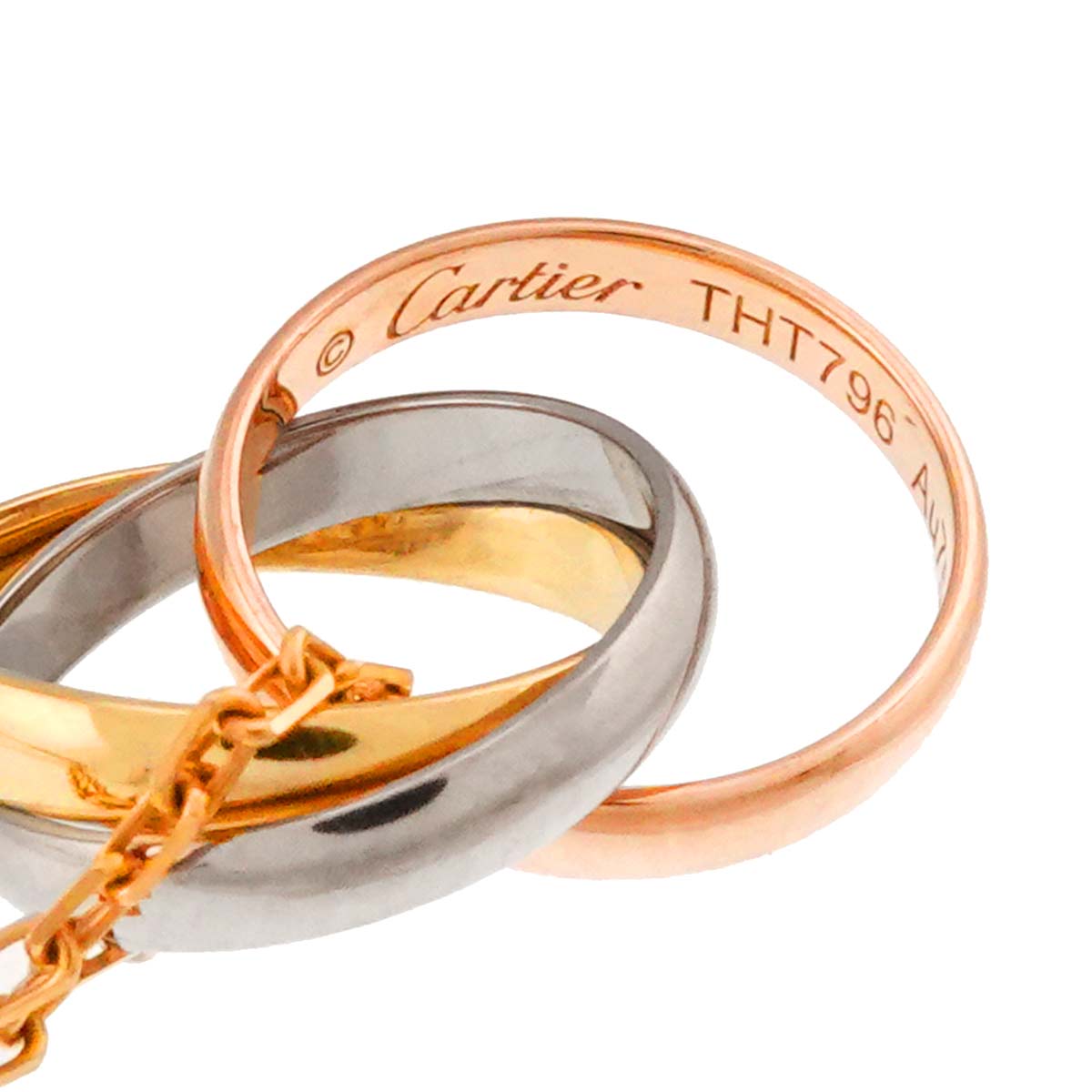 Trinity Necklace 18K YG WG PG 750