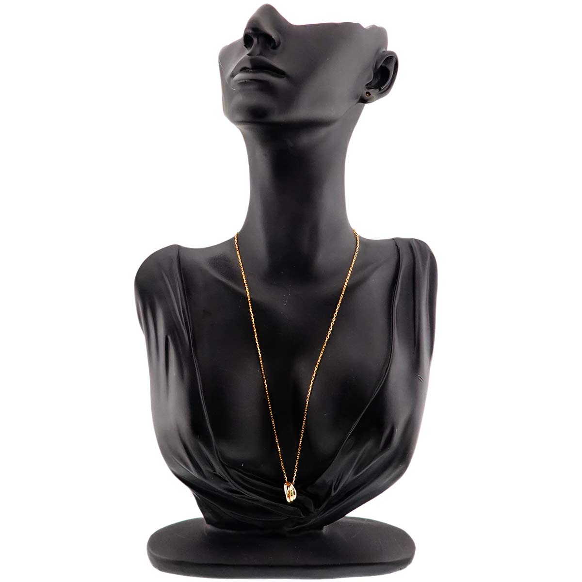 Trinity Necklace 18K YG WG PG 750