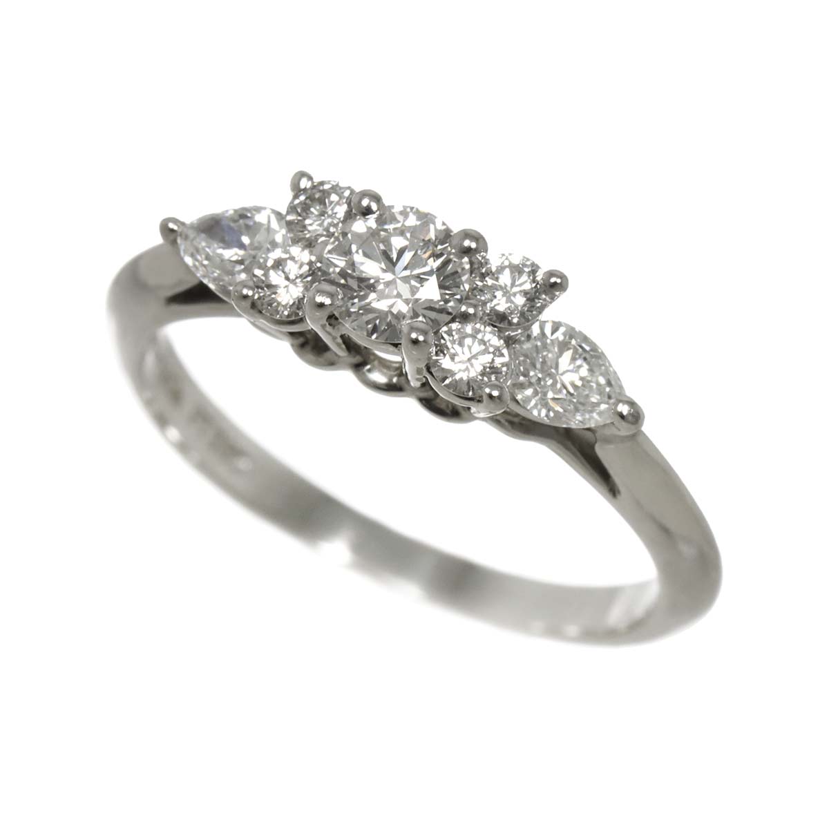 Diamond Ring Platinum size5.25(US)