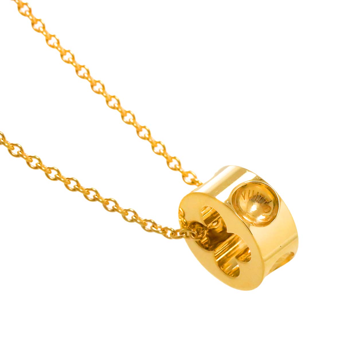 PandanTiff Empreinte Necklace 18K YG 750