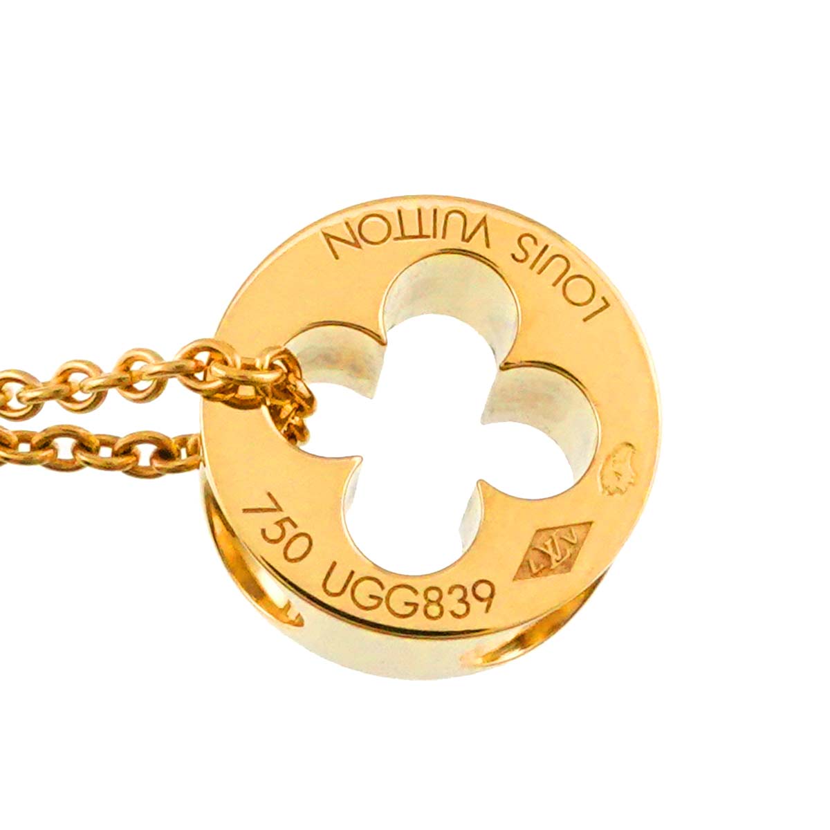 PandanTiff Empreinte Necklace 18K YG 750