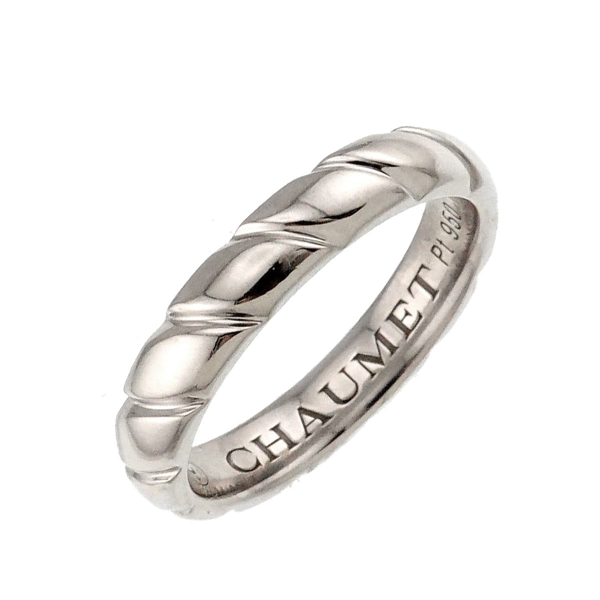 CHAUMET Torsade Ring Platinum size5.5-5.75(US)