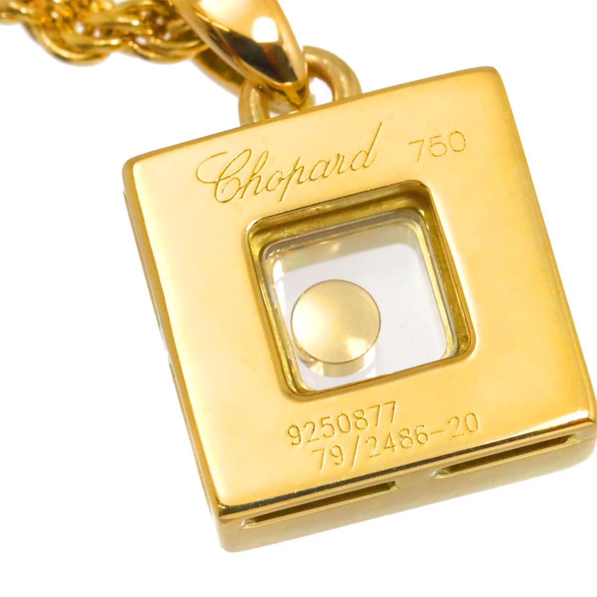 Happy Diamond Necklace 18K Yellow Gold 750