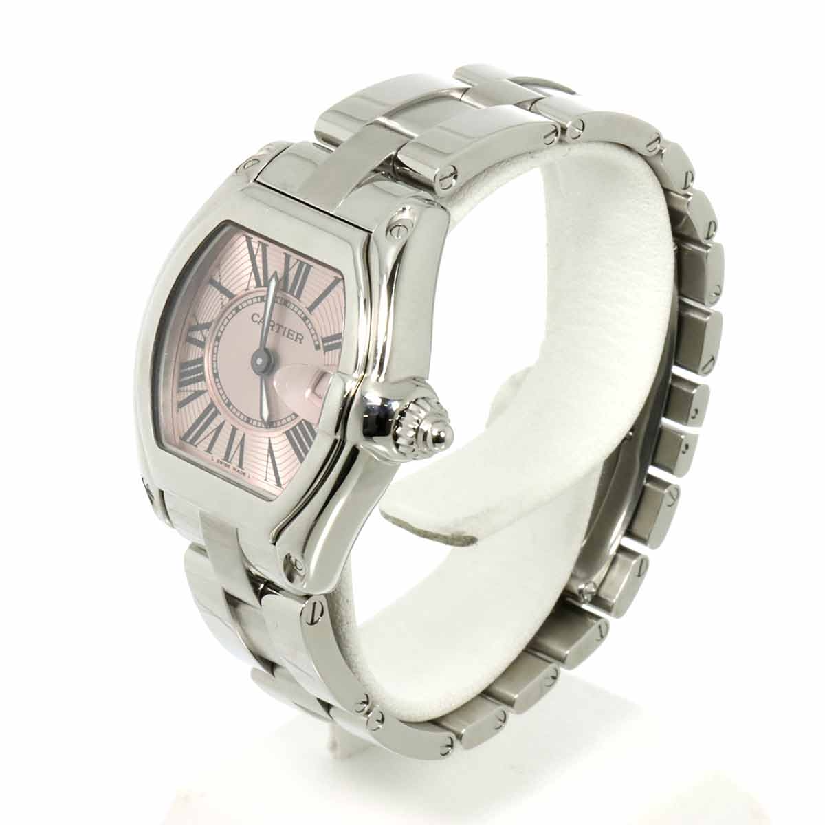 Roadster W62017V3 Date Quartz Pink Dial Ladies Watch