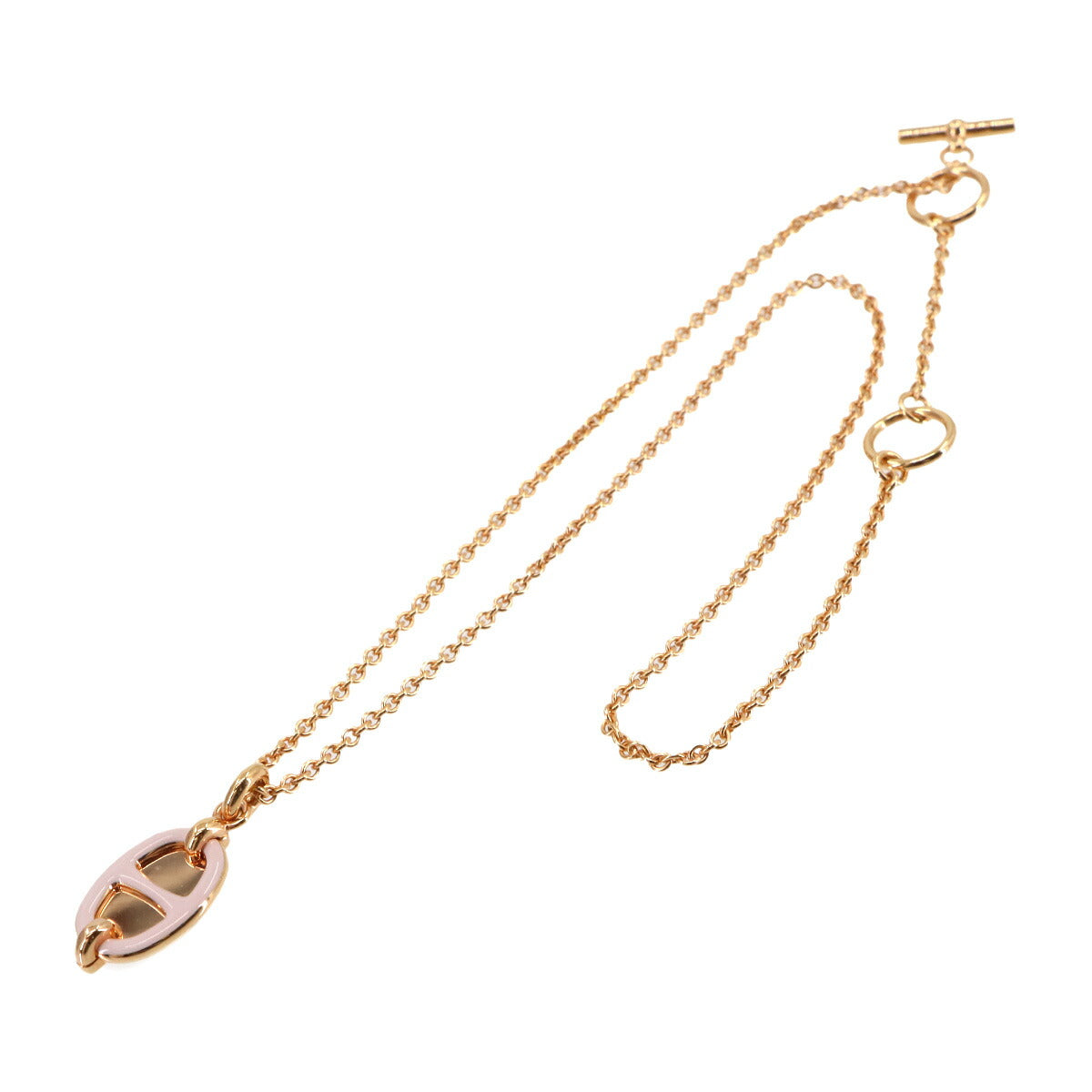 Mini Maillon PM Chain Necklace Rose candor Pink gold Accessory