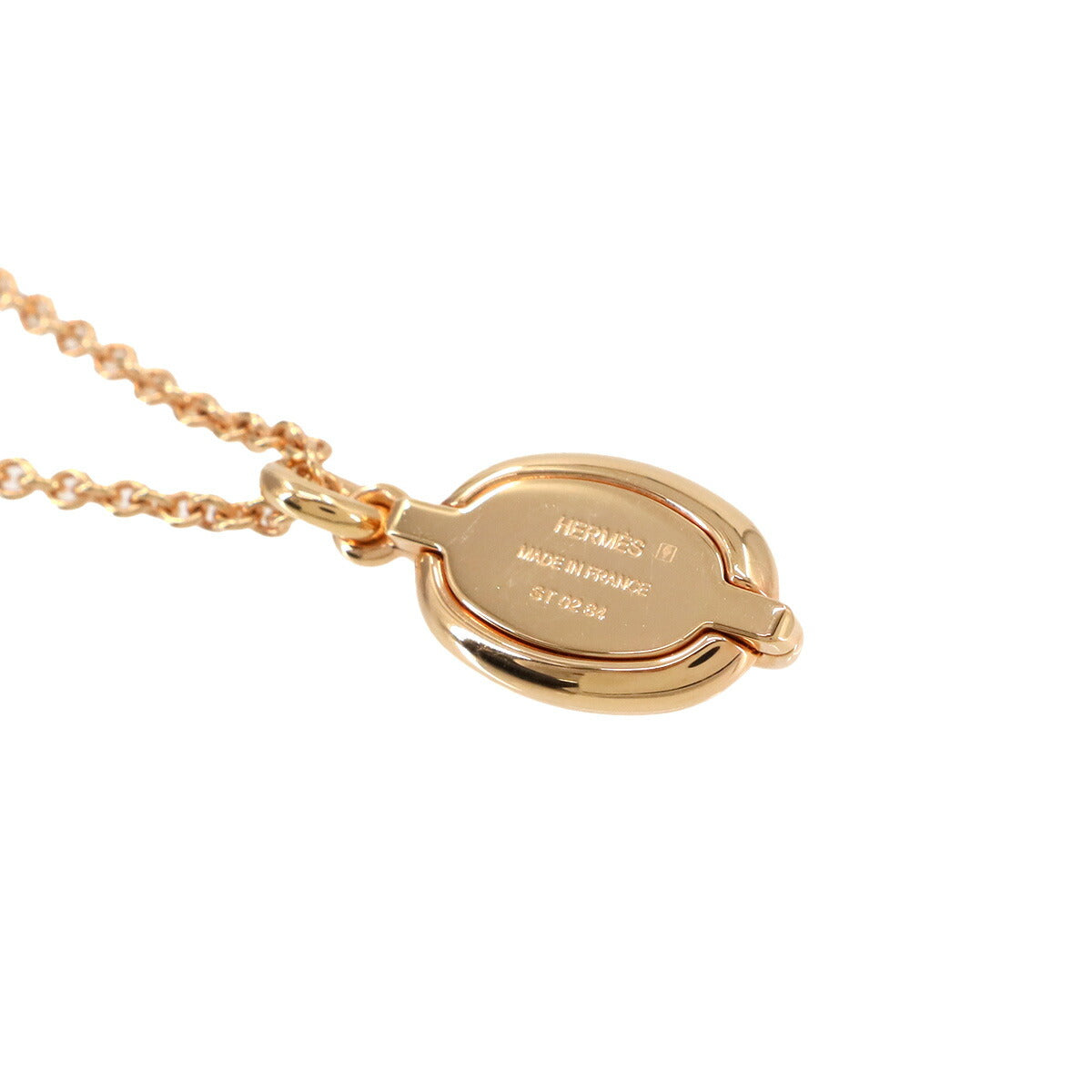 Mini Maillon PM Chain Necklace Rose candor Pink gold Accessory