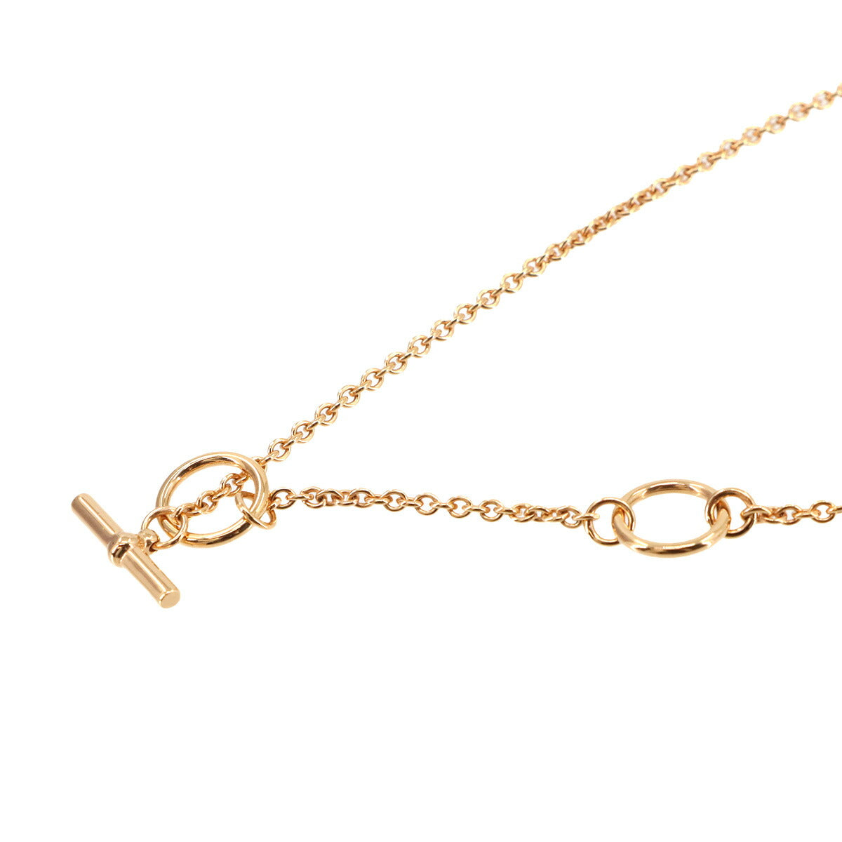 Mini Maillon PM Chain Necklace Rose candor Pink gold Accessory