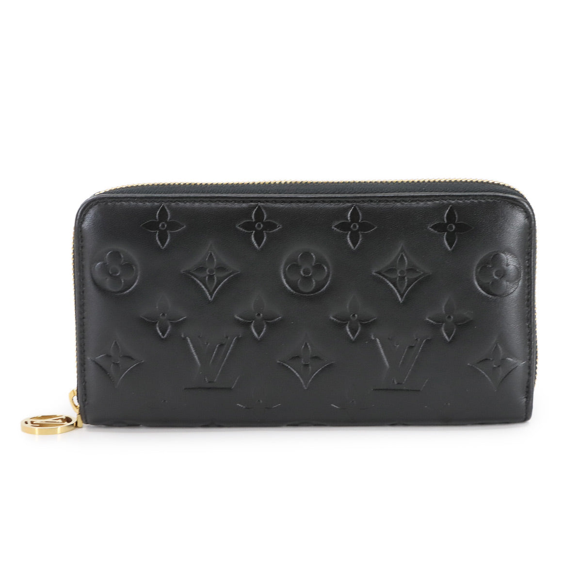 Monogram Coussin Zippy Wallet Leather Noir M81510 Purse