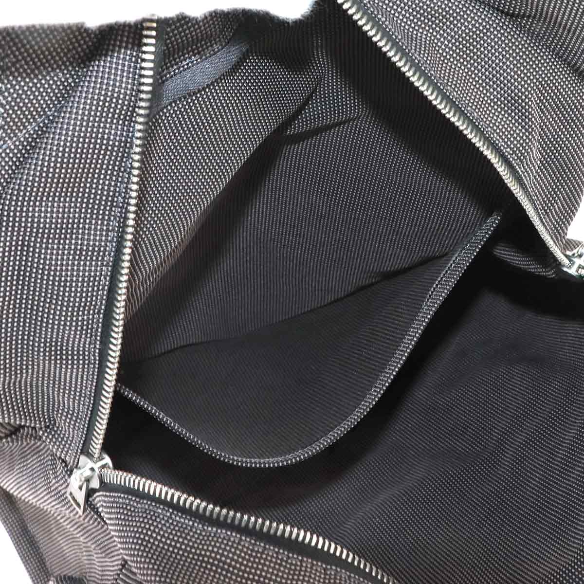 Her Line Ad MM Backpack Canvas Gray Purse