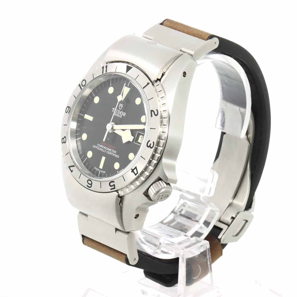 Black Bay P01 70150 Automatic Date Black Dial Mens Watch