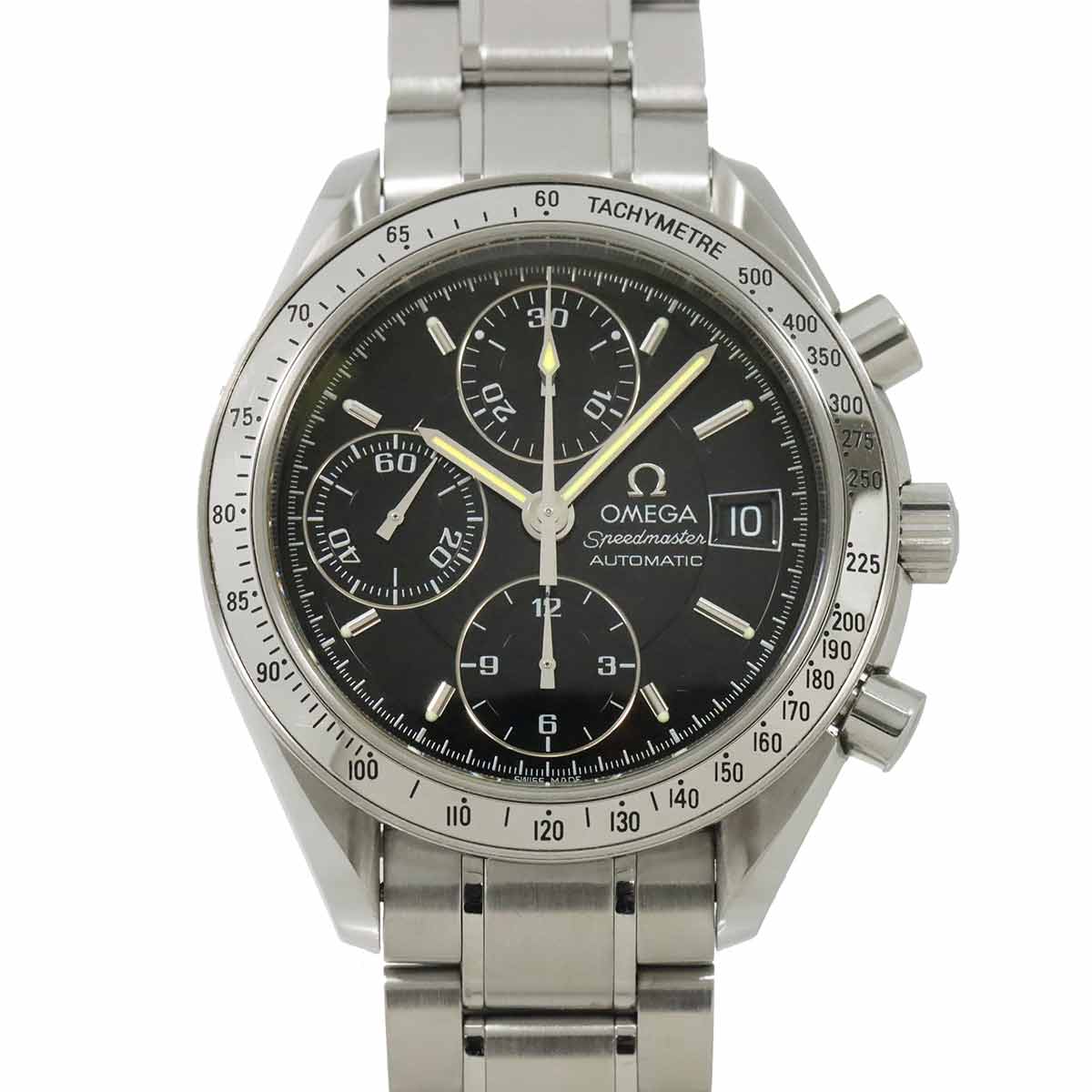 Speedmaster Date 3513.50 Chronograph Automatic Black Dial Mens