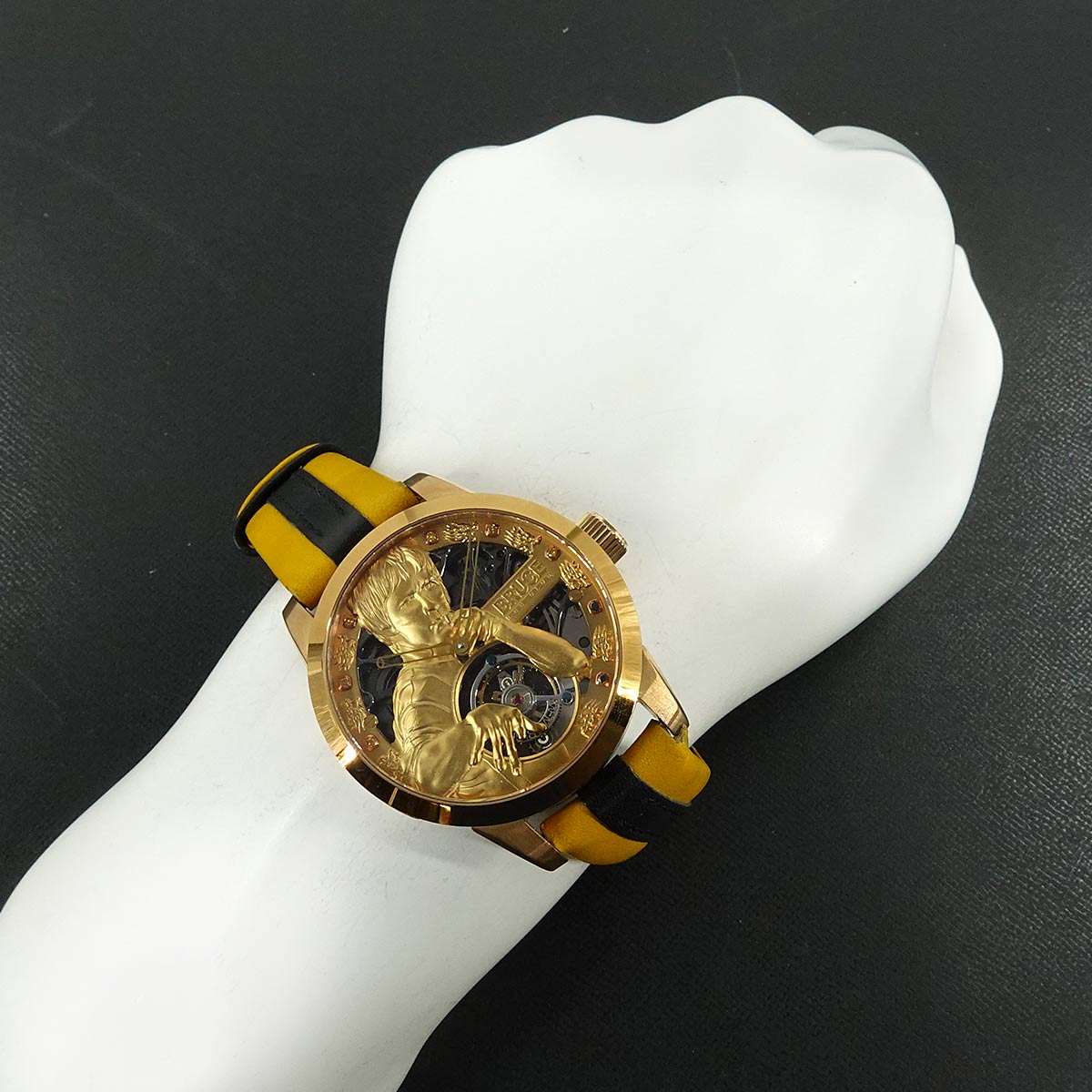 Tourbillon Bruce lee MO1005G Hand Winding Mens Watch