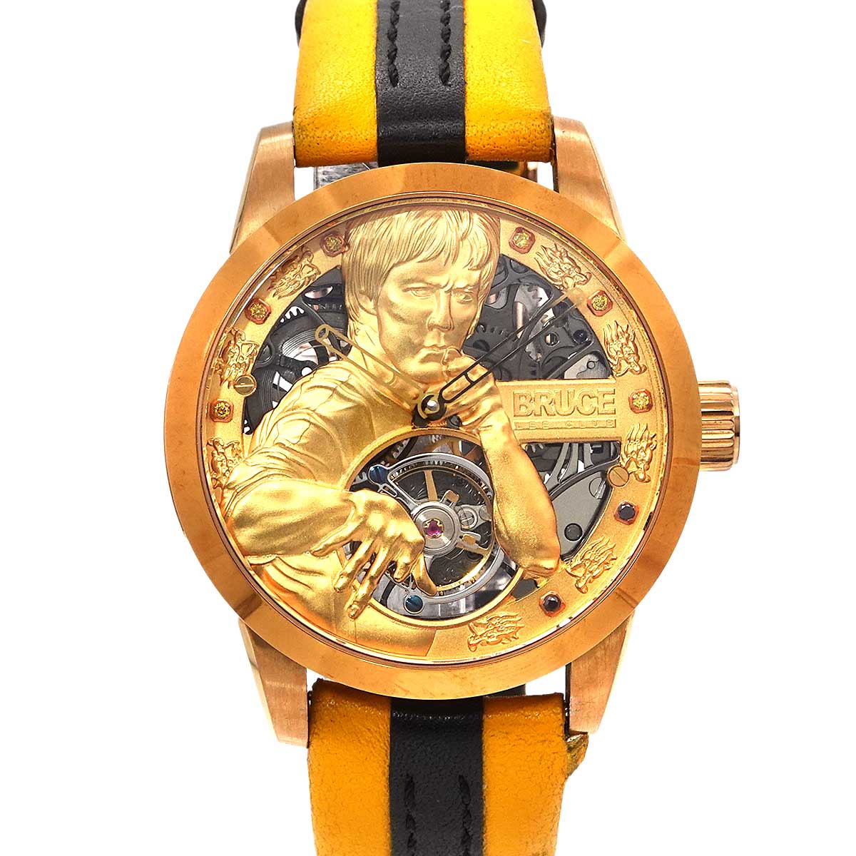 Tourbillon Bruce lee MO1005G Hand Winding Mens Watch