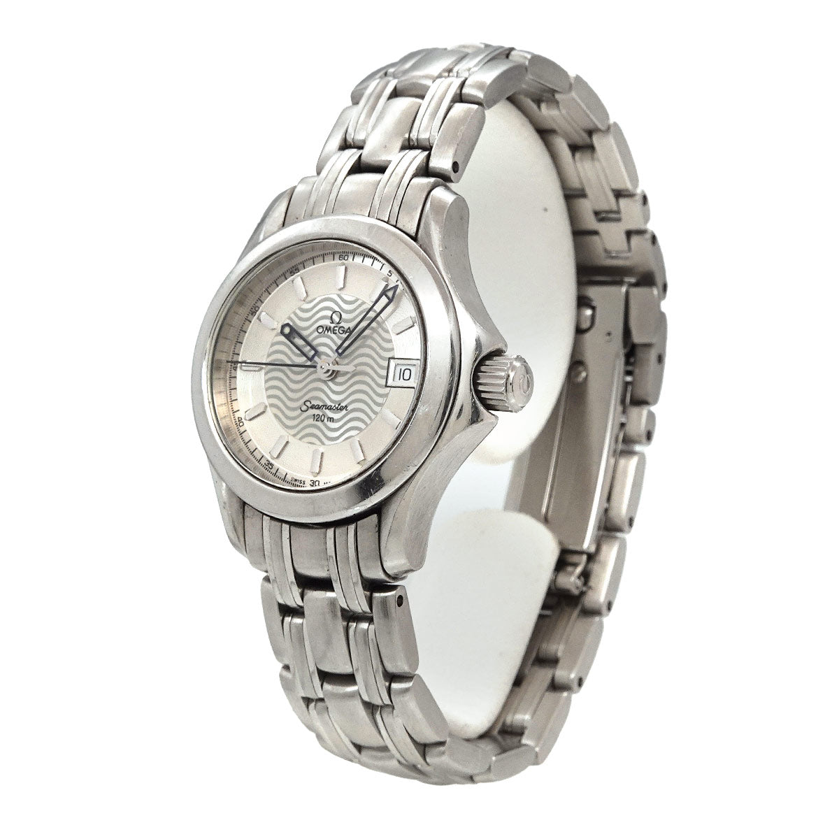 Seamaster 120 Date 2581 31 Quartz Silver Dial Ladies Watch