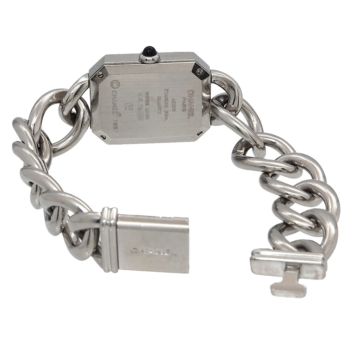 Premiere L Size H0452 Quartz Black Dial Ladies Watch