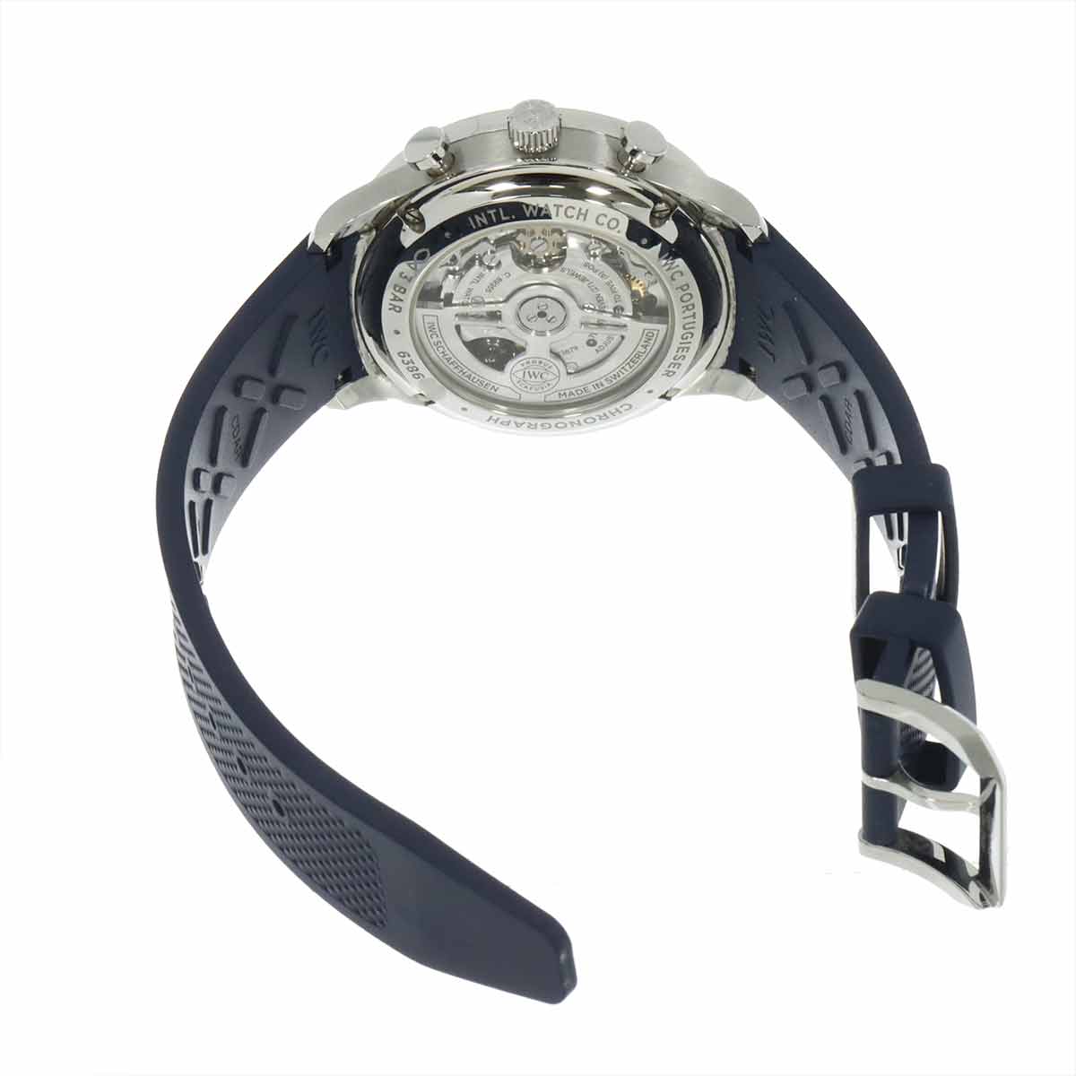 Portugieser Chronograph IW371620 Automatic White Dial Mens Watch