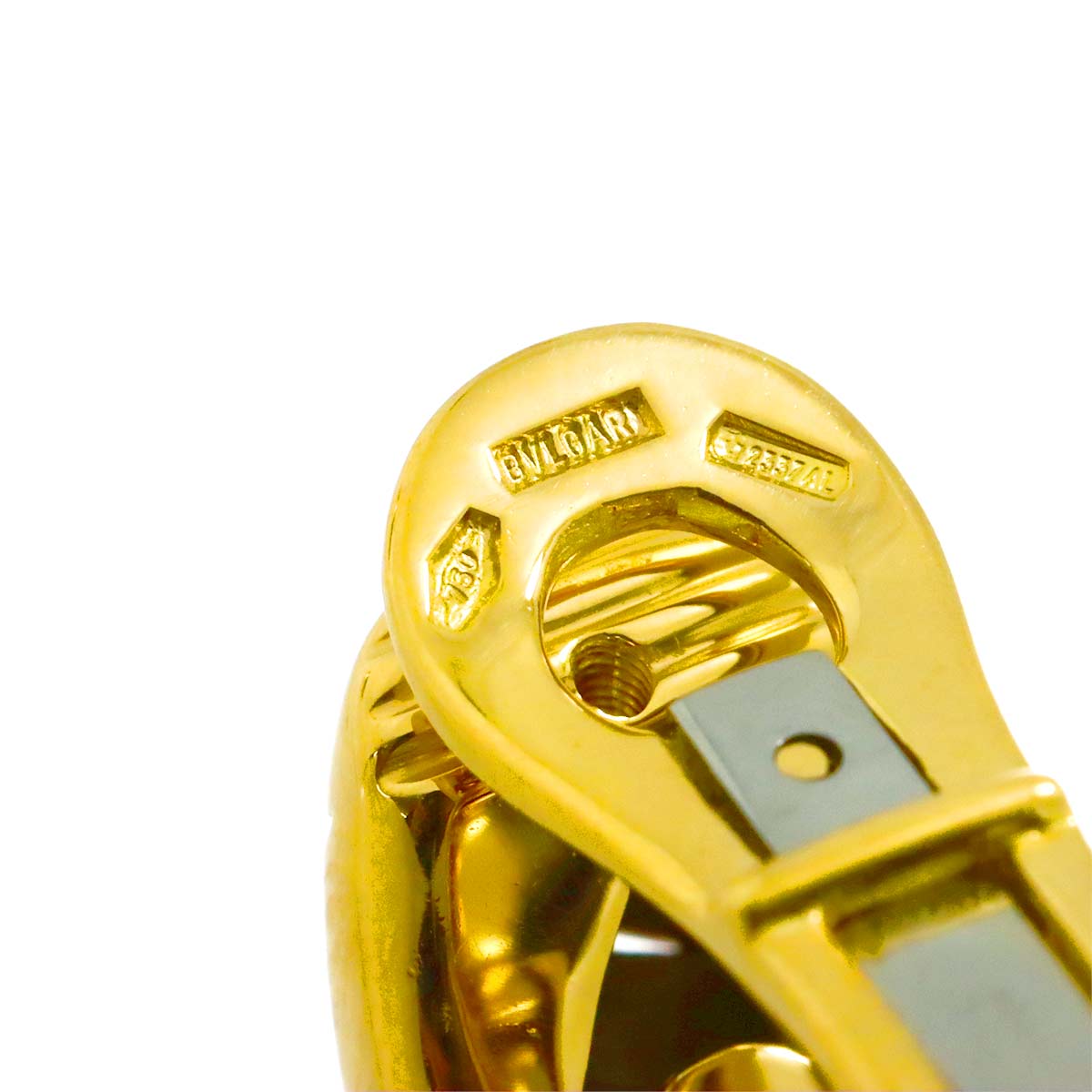 Earring Clip-on 18K YG 750 SS