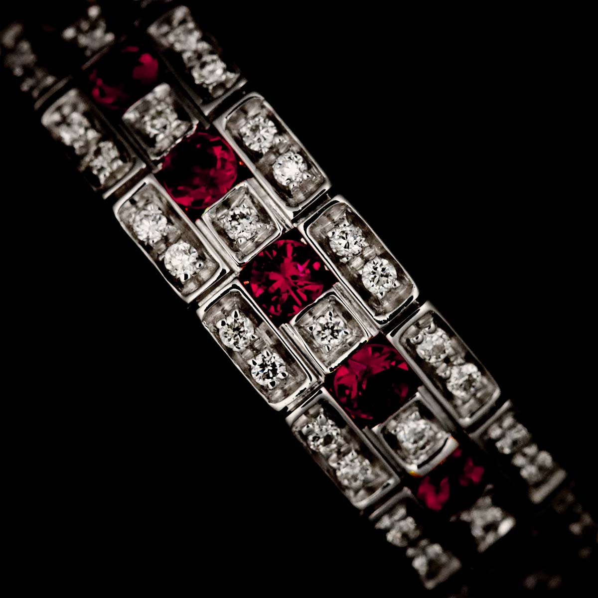 Belle Epoque Diamond Ring 18K WG 750 Size6.25-6.5(US)