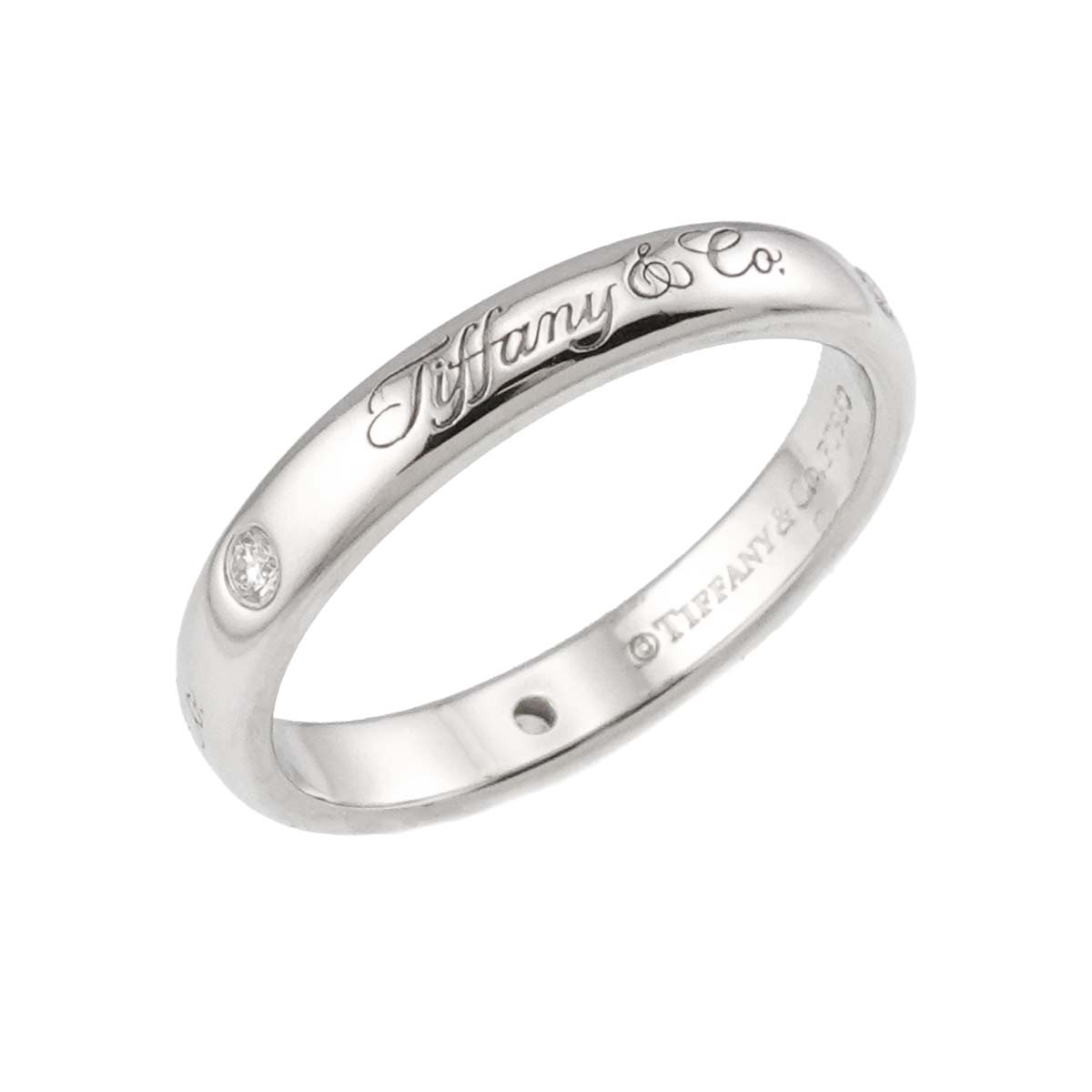 Lucida Notes Ring Pt Platinum size4.75-5(US)