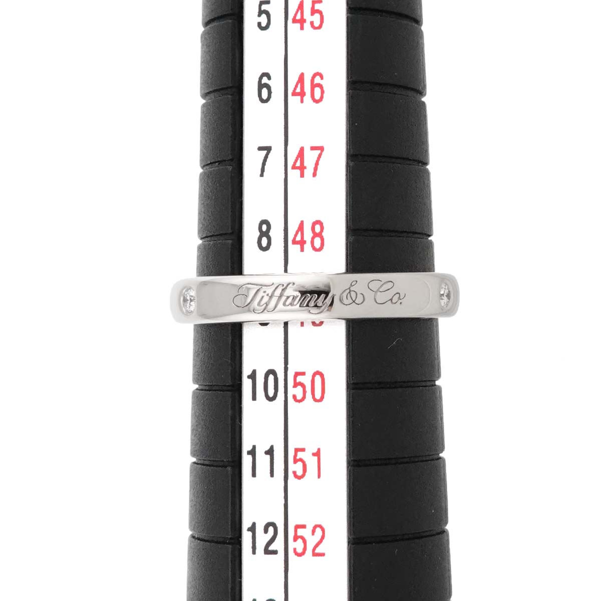 Lucida Notes Ring Pt Platinum size4.75-5(US)