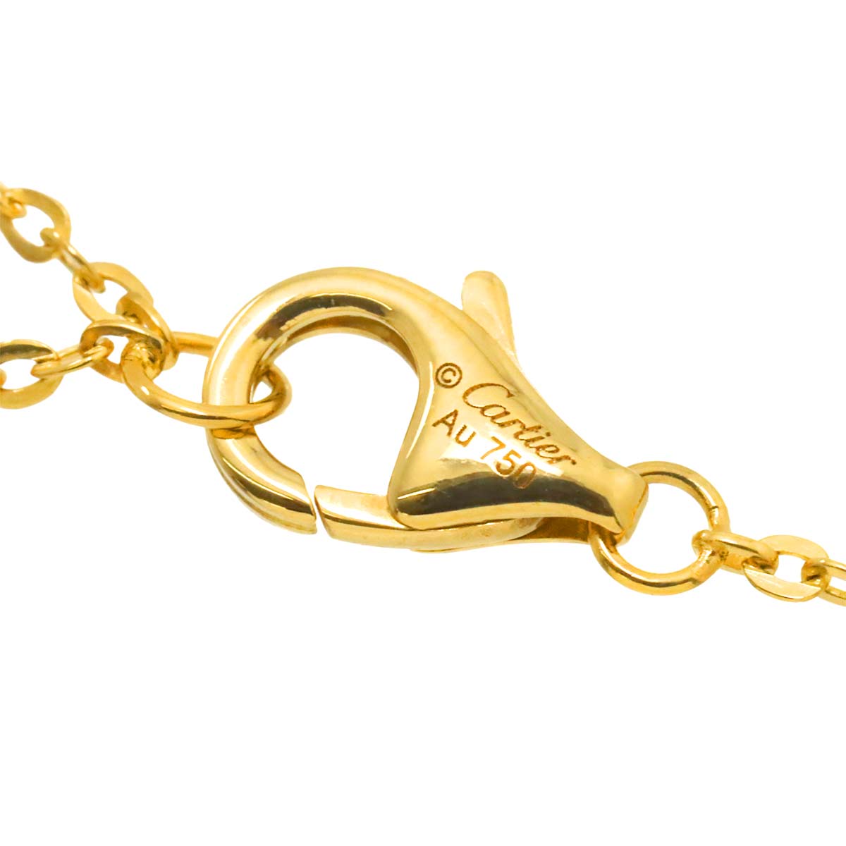 Trinity SM Diamond Necklace 18K YG WG PG 750