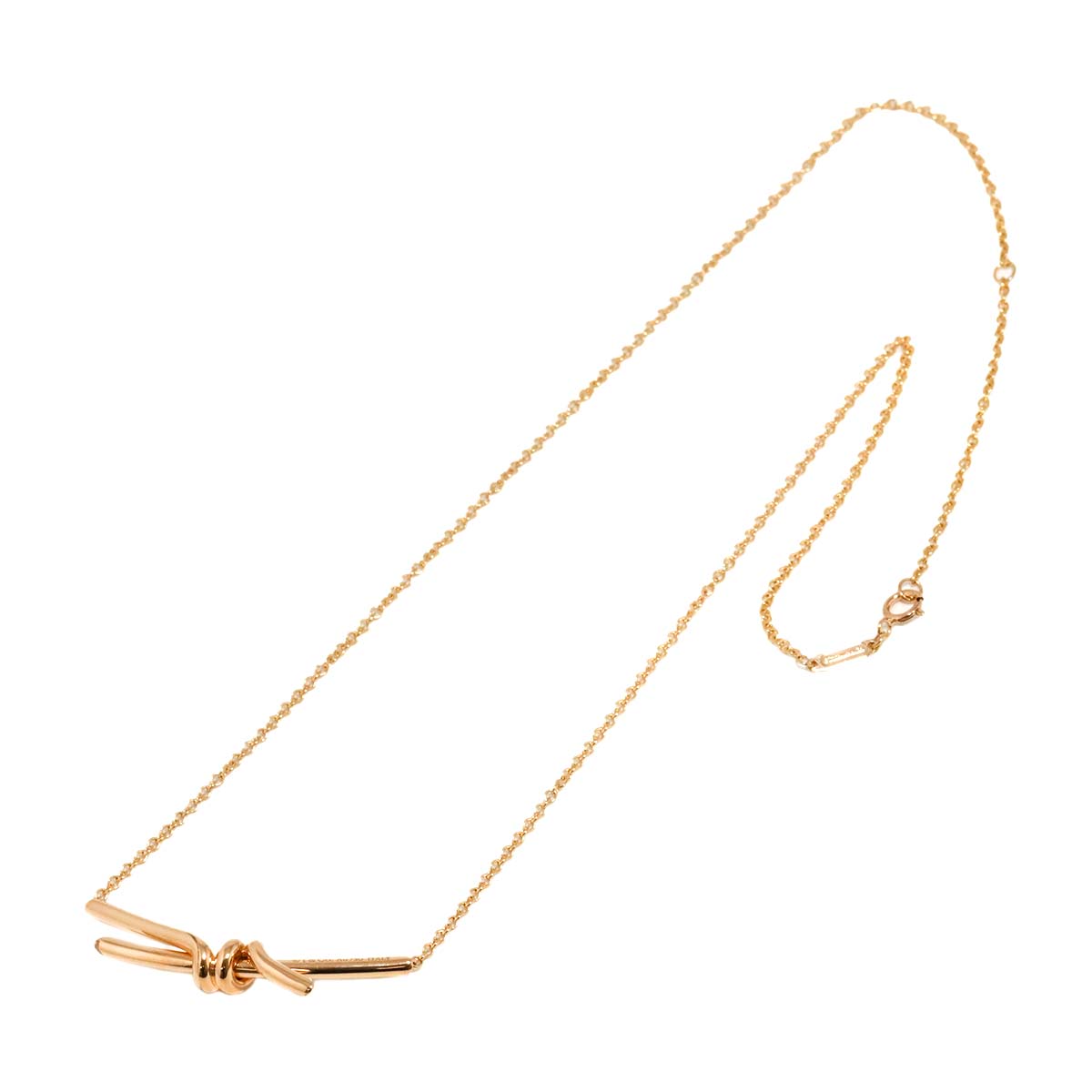 Knot Necklace 18K Pink Gold 750