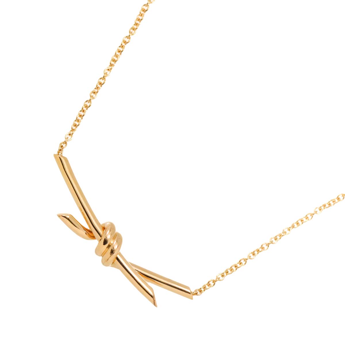 Knot Necklace 18K Pink Gold 750