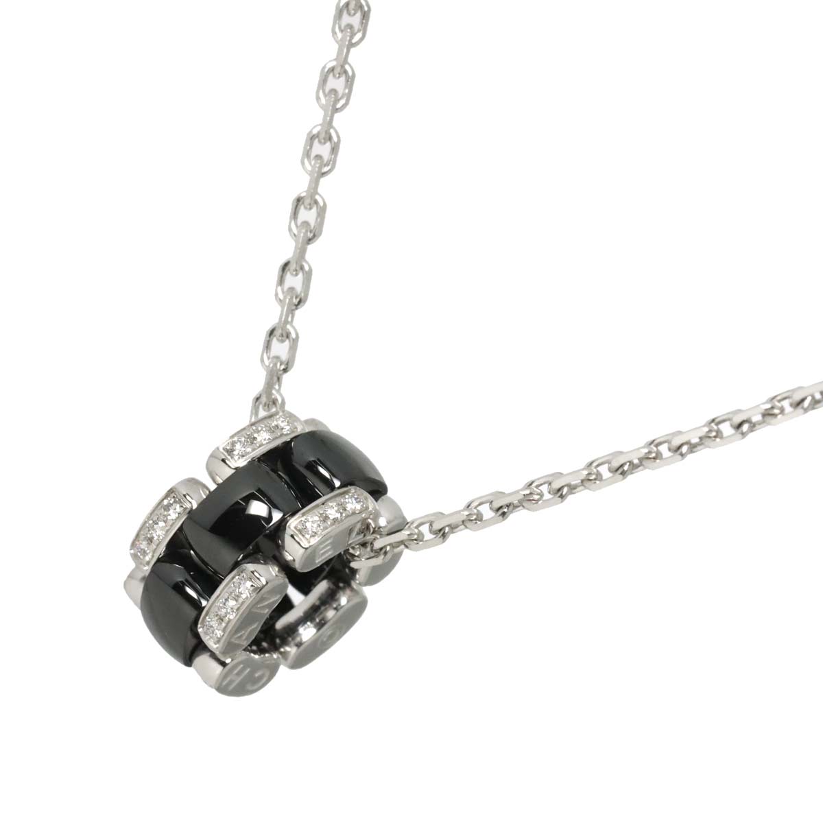 ULTRA Diamond Necklace Ceramic 18K White Gold 750