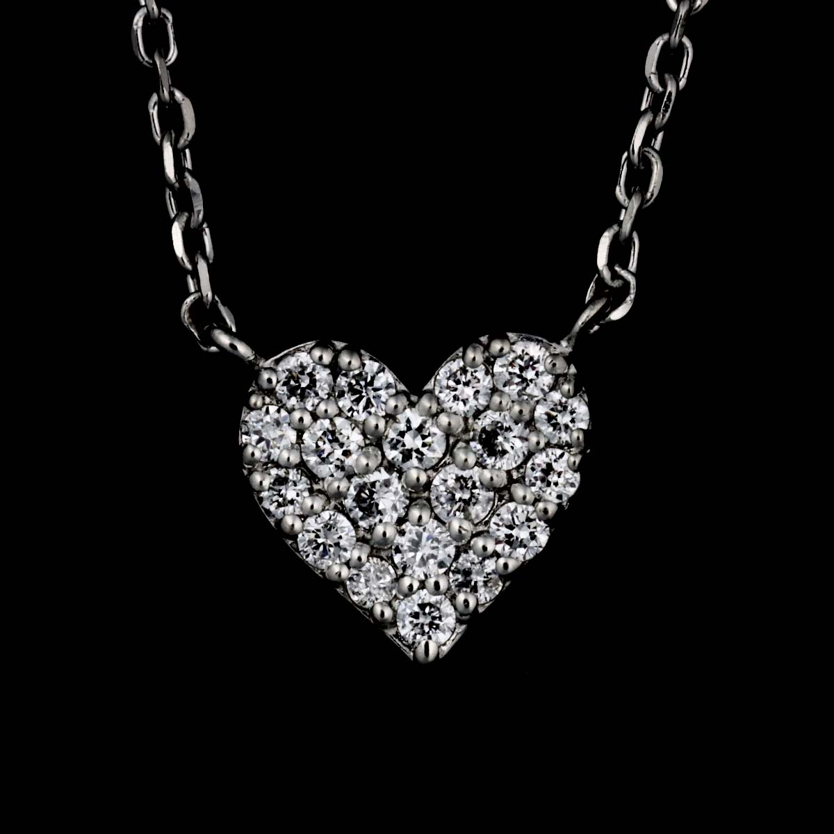 Diamond 0.08ct Necklace Pt