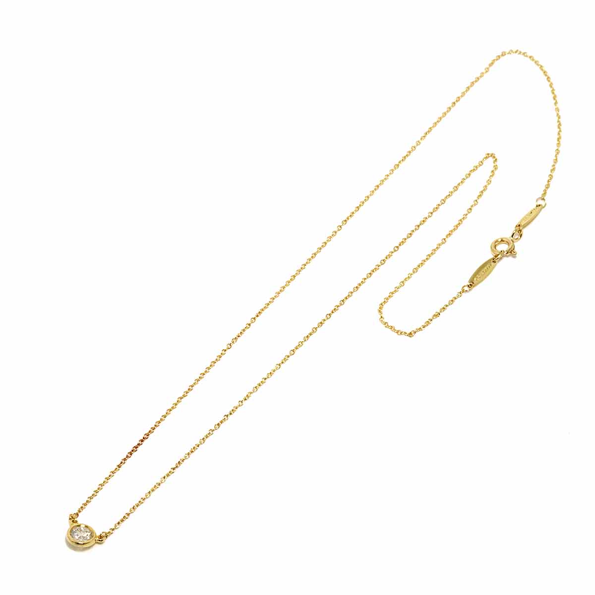 By The Yard Diamond 0.30ct H/VS1/3EX Necklace 18K YG 750