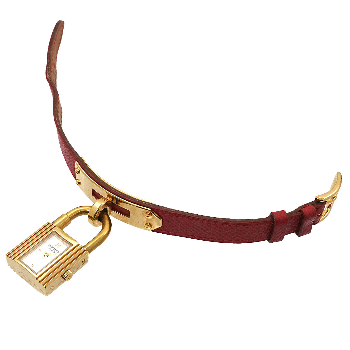 Kelly Watches Quartz White Dial Vintage Cadena Ladies Watch