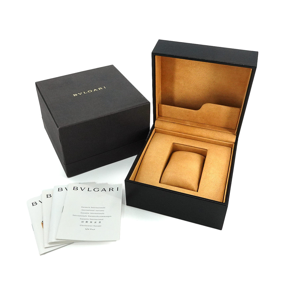 BVLGARIBVLGARI BB38SSCH Chronograph Date Black Dial Mens