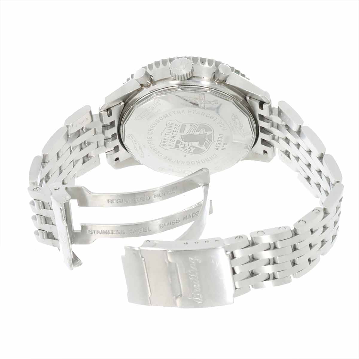 Navitimer Fighters A13330 Chronograph Black Dial Mens