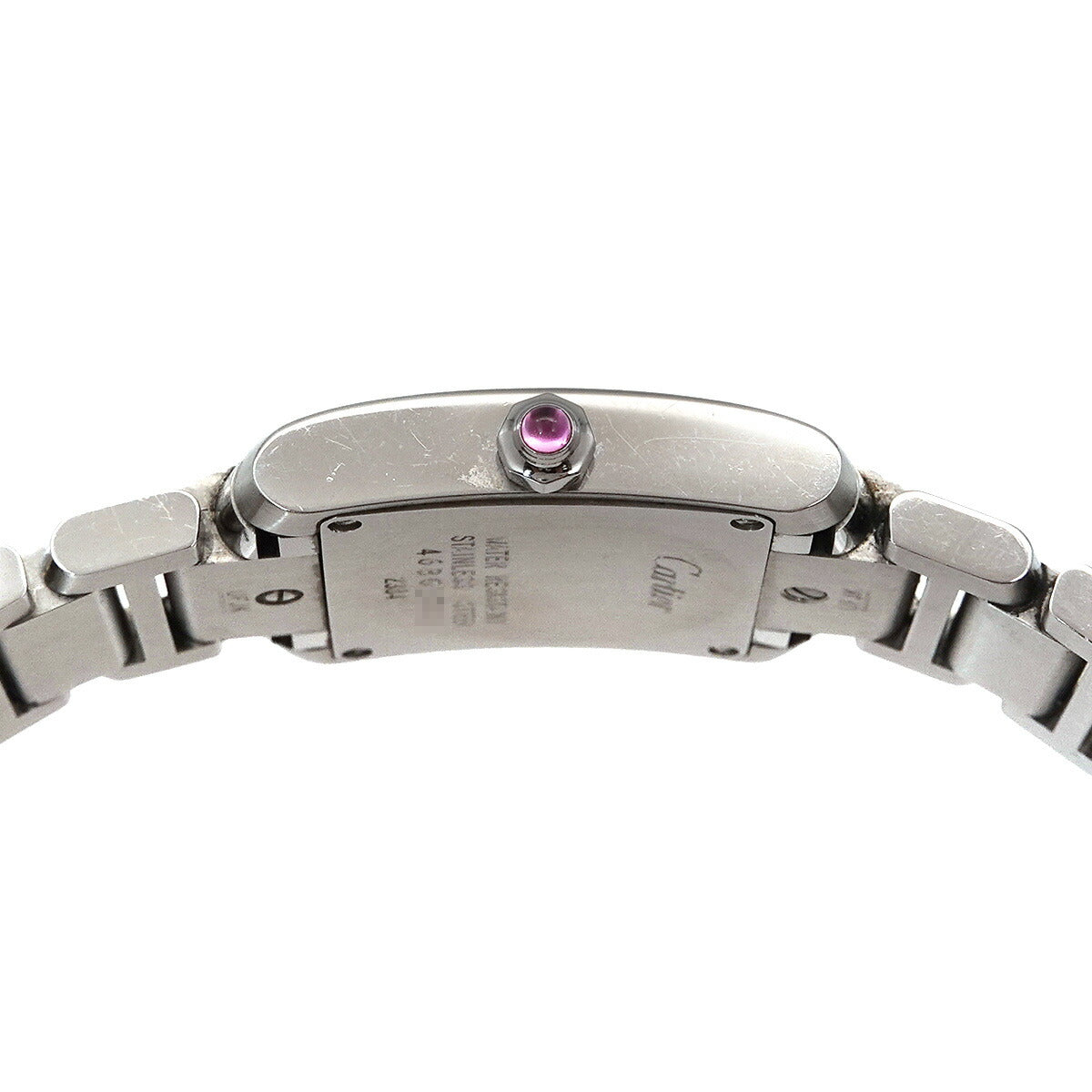 Tank Francaise SM W51028Q3 Quartz Pink Shell Dial Ladies