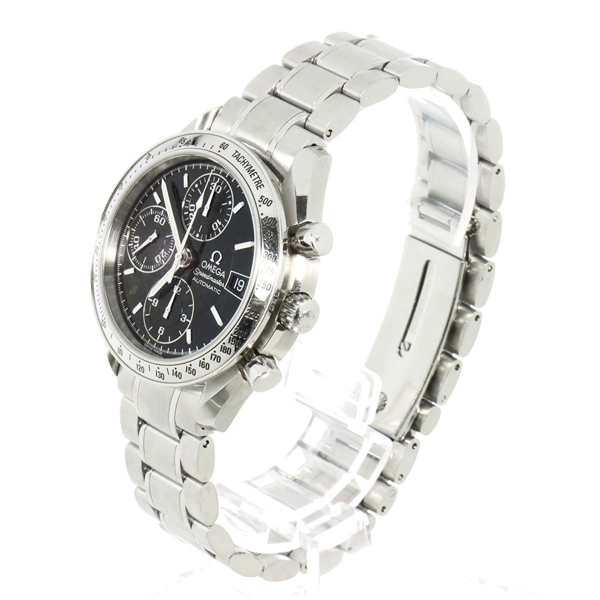 Speedmaster Date 3513.50 Chronograph Automatic Black Dial Mens
