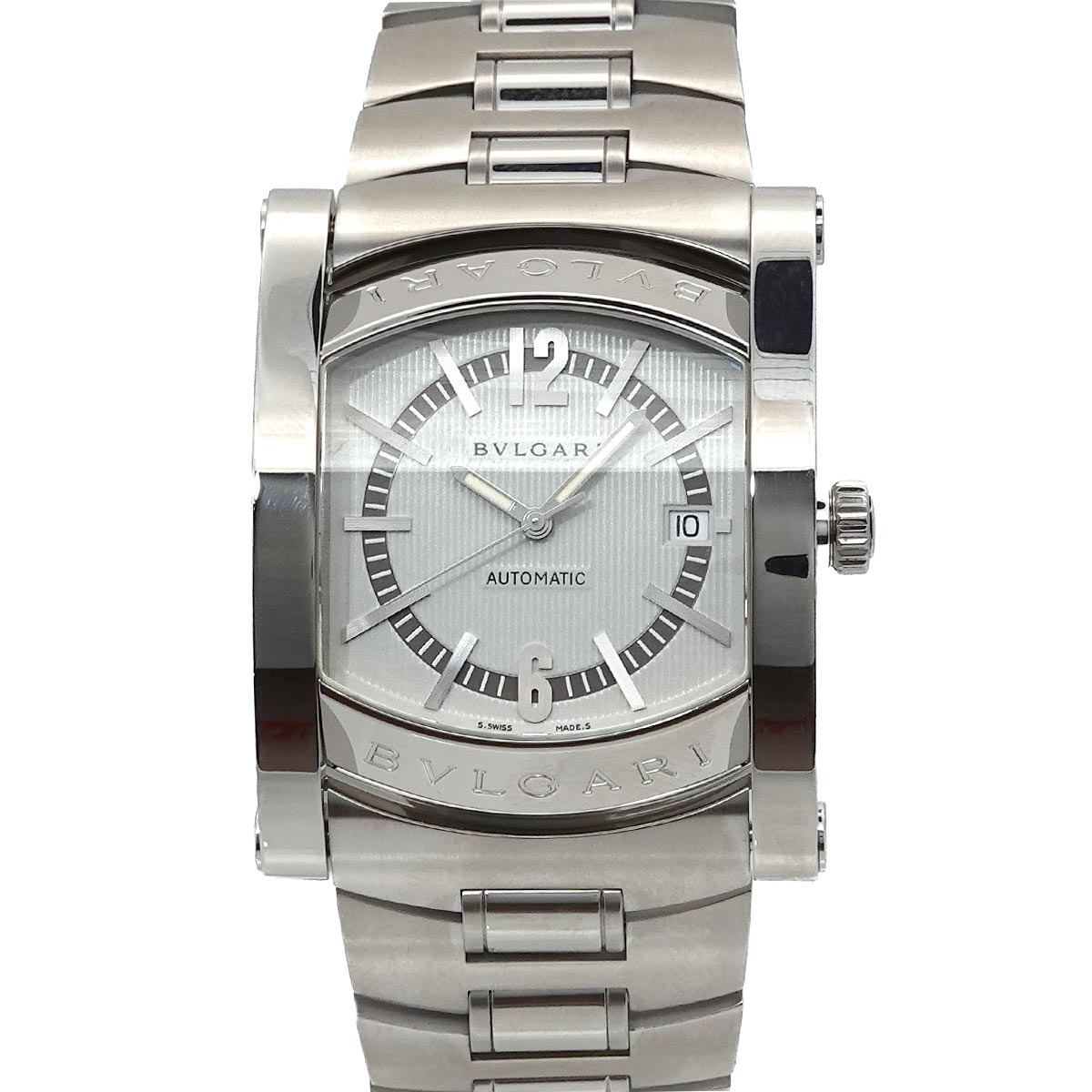 Assioma AA48S Automatic Silver Dial Mens Watch