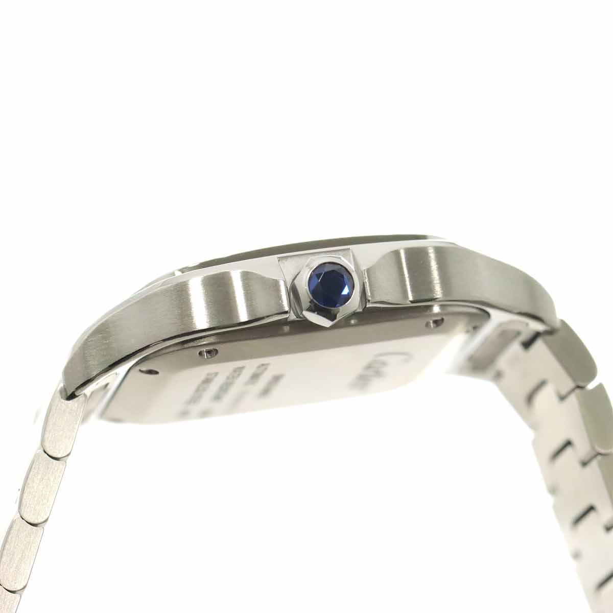 Santos De Cartier WSSA0010 Automatic Silver Dial Mens Watch