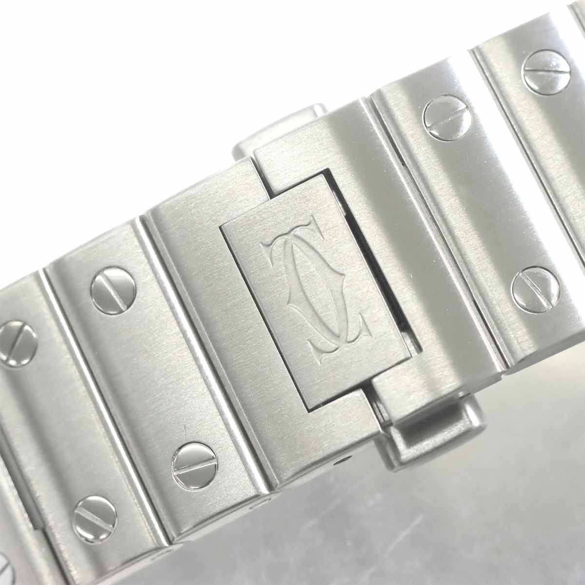 Santos De Cartier WSSA0010 Automatic Silver Dial Mens Watch