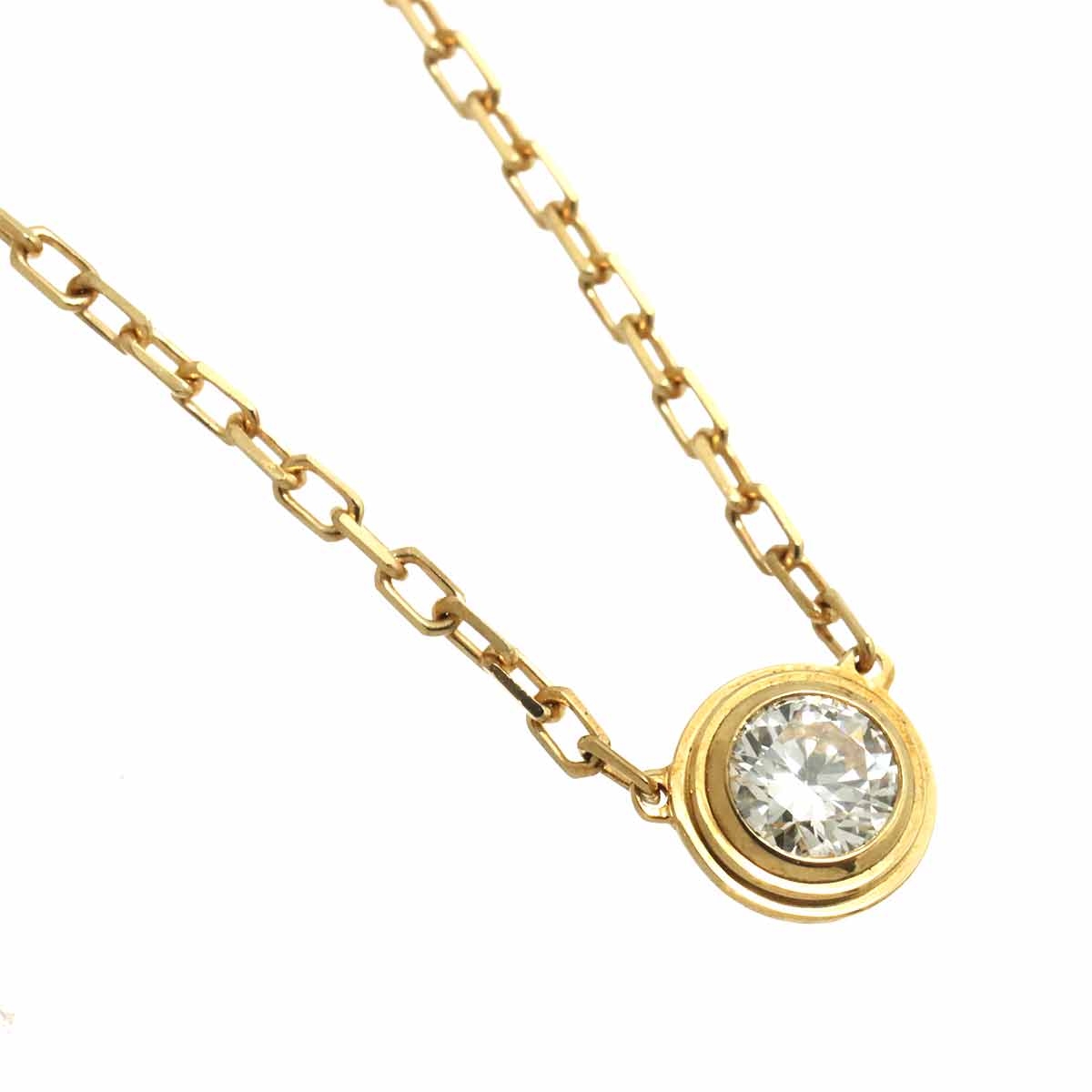 d Amour Diamond Necklace LM 18K Yellow Gold 750