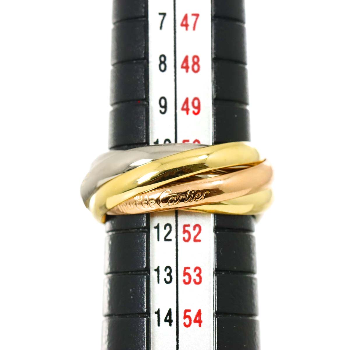 Trinity SM Ring 18K YG WG PG 750 Size51 5.5-5.75(US)