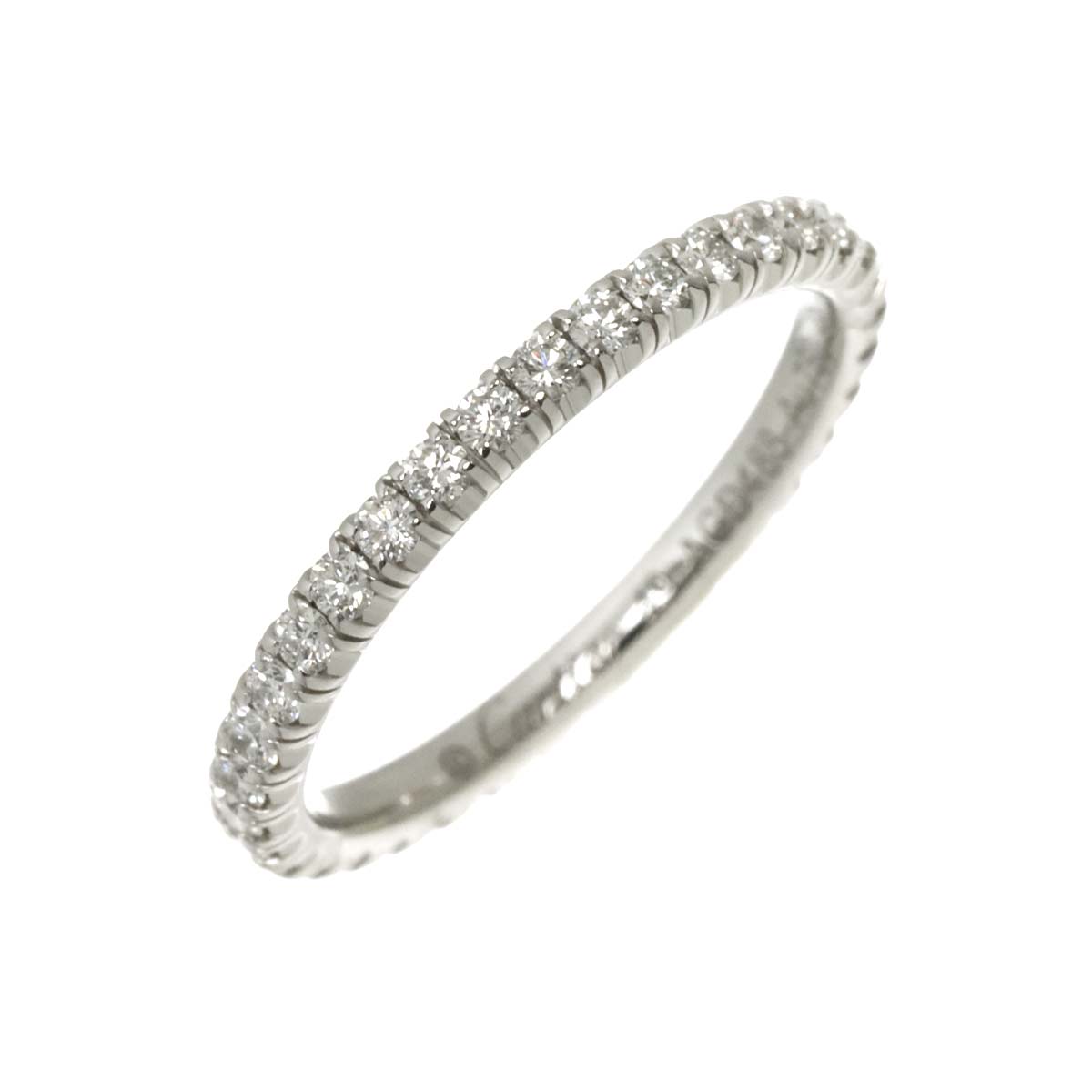 ETINCELLE Full Diamond Ring 18K WG 750 size49 4.75-5(US)