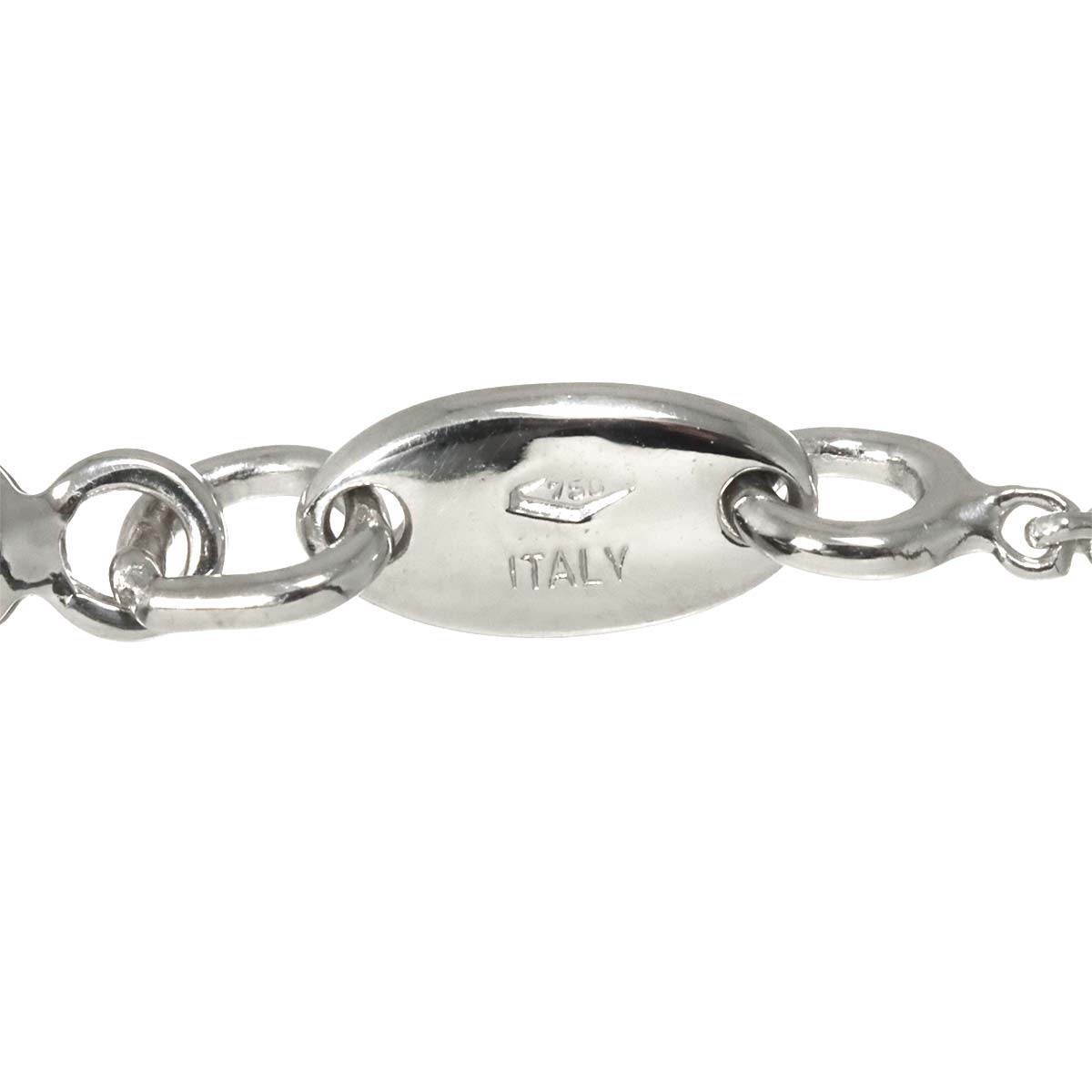 Diamond 0.31ct Necklace 18K White Gold 750